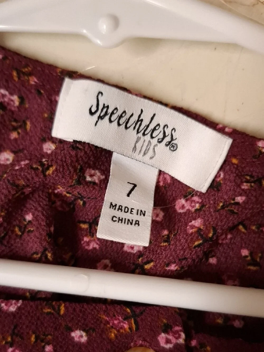 Speechless Burgundy Floral Tie-Front Top & Skort Set